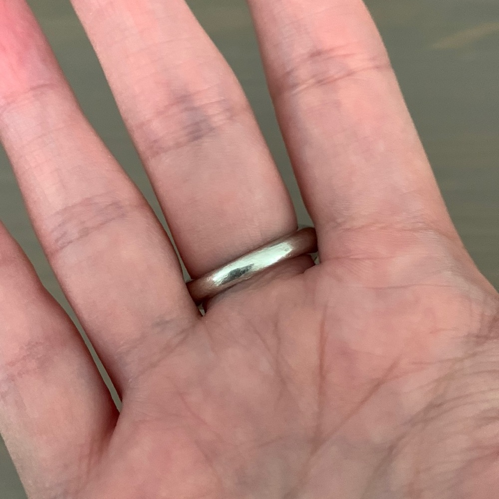 Vintage Ruby/White Sapphire Ring - image 3